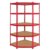 Monster Racking Sparangebot 1 x rote Z-Rax 90cm Eckregaleinheit Eckregal + 2 x Z-Rax 90cm Hochleistungsregale Schwerlastregal Lagerregal Garagenregal Stahlregal Industrieregal Werkstattregal Steckregal Metallregal 100% schraubenlos - 4