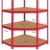 Monster Racking Sparangebot 1 x rote Z-Rax 90cm Eckregaleinheit Eckregal + 2 x Z-Rax 90cm Hochleistungsregale Schwerlastregal Lagerregal Garagenregal Stahlregal Industrieregal Werkstattregal Steckregal Metallregal 100% schraubenlos - 8