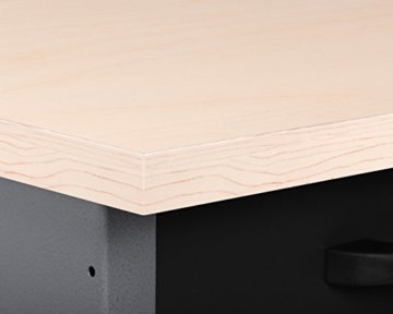 Ondis24 Werkbank 160 cm mit 6 Schiebern und Tür abschließbar Werktisch für Werkstatt Holz Arbeitsplatte (85 cm Arbeitshöhe) - 8
