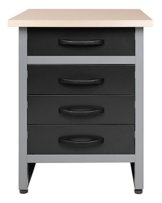 Ondis24 Werkbank Werktisch TÜV geprüft mit 4 Schubladen 60 x 60 cm Arbeitshöhe (85 cm) - 1