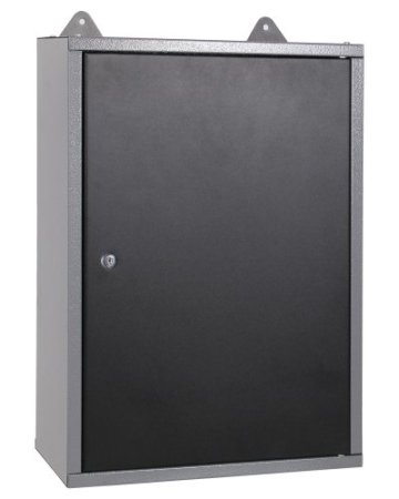 Ondis24 Werkstatt Set Klaus 240 cm 3 Schränke LED (Arbeitshöhe 85 cm, Schwarz) - 3