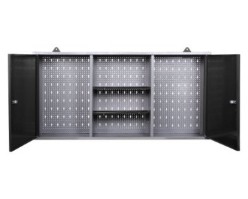 Ondis24 Werkstatteinrichtung 6-teilig Werkbank Werkzeugschrank Werkzeugwand/Lochwand mit Haken - 2