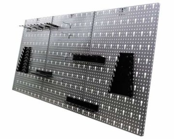 Ondis24 Werkstatteinrichtung Werkstatt Set Werkbank Klaus 240 cm Hängeschrank (Arbeitshöhe 85 cm, Schwarz) - 6