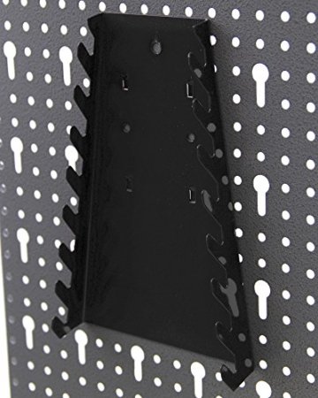 Ondis24 Werkzeugwand 121,5 x 60 cm mit 22-teiligem Hakensortiment Lochwand Werkstatt aus Metall - 3