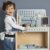 Tiamo Little Dutch 4448 Holz Spielwerkbank mit Werkzeuggürtel und Zubehör blau Mint 86x36x55 cm - 9