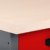 Ondis24 Montagewerkbank Werkstatteinrichtung Werkbank 120cm Werktisch rot mit 2 kugelgelagerten Schubladen & 2 abschließbaren Türen, TÜV geprüft - 7