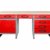 Ondis24 Werkstatteinrichtung rot 160 cm breit, Werkbank Harry, 2x Werkzeugschrank, Werkzeugwand - 2