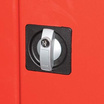 ADB Flügeltürenschrank Werkstattschrank XL-B 4 Fachböden Werkstatt Metall-Schrank 1920x1100x380 mm - 4