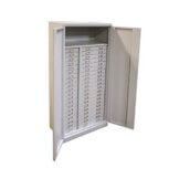 ADB Metall Schubladenschrank/Werkzeugschrank/Materialschrank/Werkstatt-Schrank mit 40 Schubladen, 1790x800x400 mm, Lichtgrau, komplette Stahlausführung, Zentralschließe, Hergestellt in der EU - 1