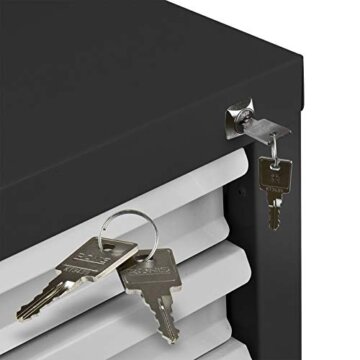 ADB Schubladenschrank Werkzeugschrank Mammut 7 SL RAL 7016/7035, aus Metall, für die Werkstatt als Werkzeugschrank, Hergestellt in der EU - 6