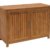 DEGAMO Holz Gartenschrank Cabinet 120x50cm mit Zwei Ebenen, Eukayltpus - 1