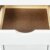 Inter Link – Rollcontainer – Rollcontainer mit 6 Schubladen – Bürocontainer - Rollschrank – Rollwagen – Schubladenkommode - Massiv Kieferholz – Weiß Lackiert Simon, 29.6x34.5x9 cm - 5