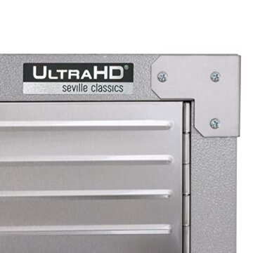 Seville Classics Mega Hochschrank, 121,9 x 60,9 x 182,9 cm, grau - 7