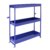 Monster Racking 2 x Fahrzeugeinrichtung Auto-Regal Sortiersystem Regalsystem Werkzeugregal Transporter 116,5cm x 115cm x 34,8cm Auto Regalsystem Werkstattregal Metallregal Autoregal Fahrzeugregal Blau - 2