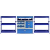 Monster Racking Fahrzeugeinrichtung Fahrzeugausbau Lieferwagenregal Metallregal Werkstattwagen Transporter Regalsystem Racking Werkzeugregal Werkstattregal Autoregal Transporterregal Fahrzeugregal - 1