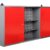 Ondis24 Werkstatt Set Ecklösung Iconic One, Werkbank, 180 cm Holzarbeitsplatte, Werkzeugschrank, Werkzeugwand Lochwand, Haken Set, Metall - 8