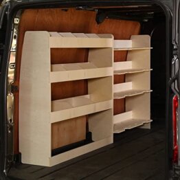 VANIFY - Passt für VW Transporter T5 T6 L1 2003+ Fahrzeugeinrichtung Fahrzeugregale, komplette Fahrerseite mit Festool-Regal - 1