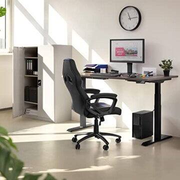 TecTake 800598 - Aktenschrank, Individuell höhenverstellbare Einlageböden, Leichte Montage - Diverse Modelle (140x90x40 cm | Nr. 402937) - 4