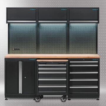 Werkstatteinrichtung Premium 200 cm Eiche - 2