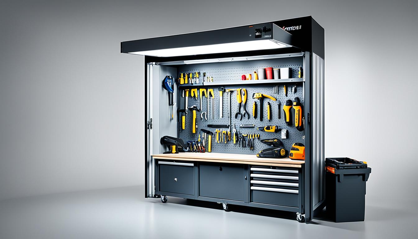 Werkzeugschrank niedrig