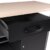 Ondis24 Werkstatt-Set Ecklösung Sparfuchs, 2X Werkbank aus Metall, melaminbeschichtete Arbeitsplatte, Problemlöser für Ecke (180x120, Schwarz) - 4