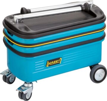 HAZET Werkstattwagen 166N I leerer Werkzeug-, Material- und Montagewagen für platzsparenden Transport I Gesamttragkraft (dynamisch): 150 kg, Gesamttragkraft (statisch): 300 kg - 2