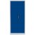 2X Flügeltürenschrank komplett montiert 1800x800x380mm Metallschrank abschließbar blau Stahlblech Lagerschrank Aktenschrank Büroschrank Werkzeugschrank 4 Fachböden 530331 - 4