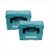 2x Makita Kunststoff Werkzeug Koffer MAKPAC 2 - ohne Einlage - 1