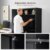 Aktenschrank Aufbewahrungsschrank mit Schloss Stahlschrank Stahlspind Mehrzweckschrank Metallschrank mit 2 Türen für Büro Haus Garage Fitnessstudio Schule 170X78X39cm Schwarz - 9