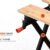 BLACK+DECKER tragbare Werkbank für Werkstatt - Sägebock Werkbank klappbar als Werkstatteinrichtung (freistehend, Abmessung der Arbeitsplatte: 610x250 mm, max. Tragkraft: 160 kg) WM301 - 8