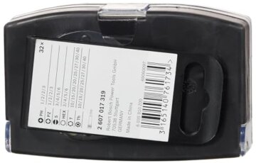 Bosch 32tlg. Schrauberbit Set Extra Hart (Kreuzschlitz-, Pozidriv-, Hex-, T-, TH-, S-Bit, Zubehör Bohrschrauber und Schraubendreher) - 2