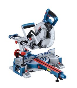 Bosch Professional 18V System BITURBO Akku Kapp- und Gehrungssäge GCM 18V-216 D (inkl. 1x Kreissägeblatt, 2x Werkstückauflage, Staubbeutel, Spannzwinge, ohne Akku/Ladegerät) - 1