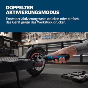 Bosch Professional Akkuschrauber Bosch GO 3 (inkl. 8-teiligem Bit-Set, Bitaufnahme, USB-C-Kabel, Mini-Koffer) - 3