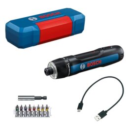 Bosch Professional Akkuschrauber Bosch GO 3 (inkl. 8-teiligem Bit-Set, Bitaufnahme, USB-C-Kabel, Mini-Koffer) - 1