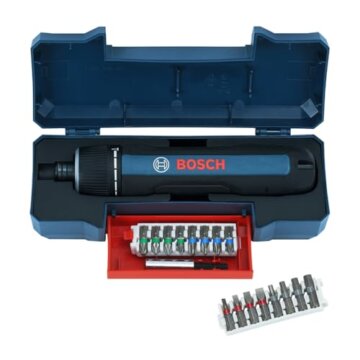 Bosch Professional Akkuschrauber Bosch GO 3 (inkl. 8-teiligem Bit-Set, Bitaufnahme, USB-C-Kabel, Mini-Koffer) - 7