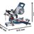 Bosch Professional Kappsäge GCM 8 SJL (1600 Watt, Sägeblatt-Ø: 216 mm, im Karton) - 5