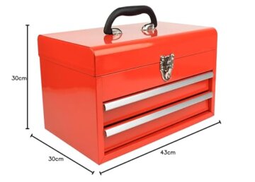 Brüder Mannesmann Werkzeugbox, bestückt, 155-teilig | M29066 - 14