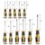 CCLIFE Torx Schraubendreher Set TX magnetisch T6-T40, 11 Stück Ohne Bohrung - 5