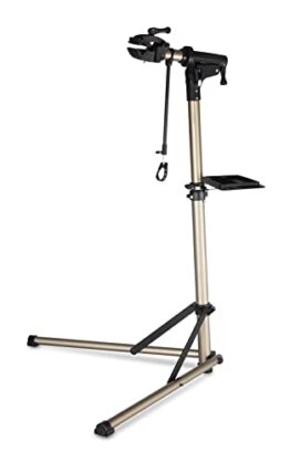 CXWXC Fahrrad Montageständer Aluminium Fahrrad Reparaturständer Klappbar Fahrradmontageständer für E-Bike/ Mountainbikes,Fahrrad Reparatur mit Magnetischer und 360°Drehbare Kopf - 1