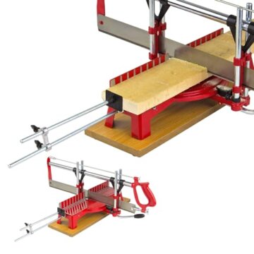 Dema Gehrungssäge Kappsäge GS 550 – 55 cm Sägeblatt für Holz und Kunststoff, präzise Schnitte, inkl. Sägeblatt, robust und vielseitig - 6