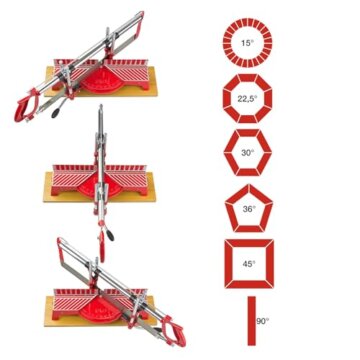 Dema Gehrungssäge Kappsäge GS 550 – 55 cm Sägeblatt für Holz und Kunststoff, präzise Schnitte, inkl. Sägeblatt, robust und vielseitig - 7