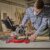 Einhell Kapp-Gehrungssäge TC-MS 2112 (max. 1.600 W, 5.000 min-1, hochwertiges HM-bestücktes Sägeblatt, Drehtisch mit Winkeleinstellung 45° links/rechts) - 2