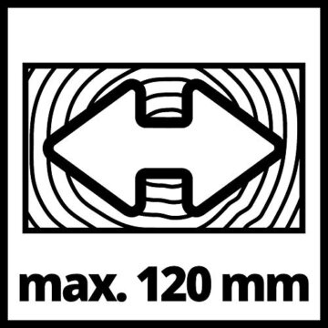 Einhell Kapp-Gehrungssäge TC-MS 2112 (max. 1.600 W, 5.000 min-1, hochwertiges HM-bestücktes Sägeblatt, Drehtisch mit Winkeleinstellung 45° links/rechts) - 14