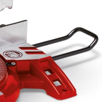 Einhell Kapp-Gehrungssäge TC-MS 2112 (max. 1.600 W, 5.000 min-1, hochwertiges HM-bestücktes Sägeblatt, Drehtisch mit Winkeleinstellung 45° links/rechts) - 8
