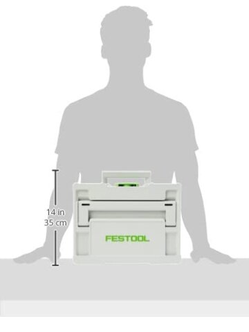 Festool Systainer³ SYS3 M 187 (mit Abdeckung für Beschriftungsfeld) - 6