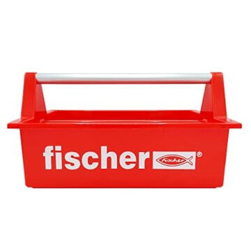 fischer Werkzeugkasten, der robuste und geräumige Werkzeugkoffer für professionelle Handwerker und passionierte Heimwerker, optimal geeignet zum Verstauen, Aufbewahren & Transportieren von Werkzeug - 2