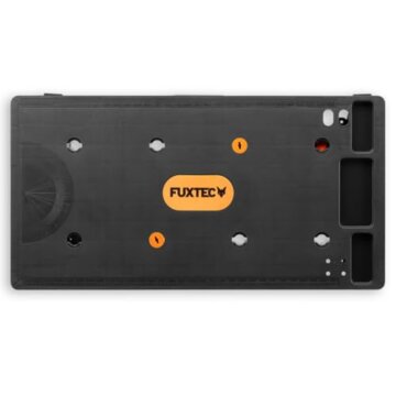 FUXTEC klappbare 5in1 Universal-Werkbank FX-WB – Werkbank/Arbeitstisch bis 150kg – höhenverstellbar bis 129x59x75cm – Transportroller mit Schubfächern – Werkstattbrett/Rollbrett - 8