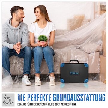 Güde 39005 Werkzeugkoffer GWZK 241 (Werkzeuset 241-teilig im handlichen Koffer, aus Chrom-Vanadium und Carbon-Stahl) - 3