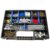 HASKYY Sortimentskoffer Sortimentskiste Sortimentsbox 2x Organizer XL - unterteilt und stapelbar - 345x249x50 mm Kleinteileschrank Werkzeugkiste Schraubbox Ablagefächer - 3