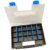 HASKYY Sortimentskoffer Sortimentskiste Sortimentsbox 2x Organizer XL - unterteilt und stapelbar - 345x249x50 mm Kleinteileschrank Werkzeugkiste Schraubbox Ablagefächer - 4